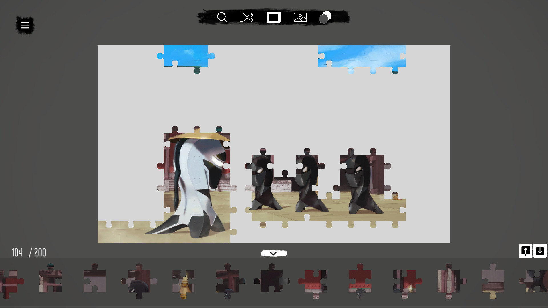 Shinobi’s Way – a jigsaw chess tale