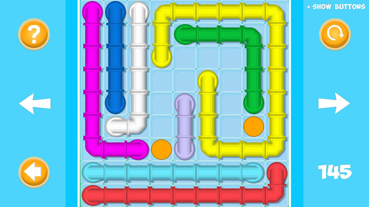 Connect Color Dots: Fun Water Flow Pipe Line Art Puzzle Game