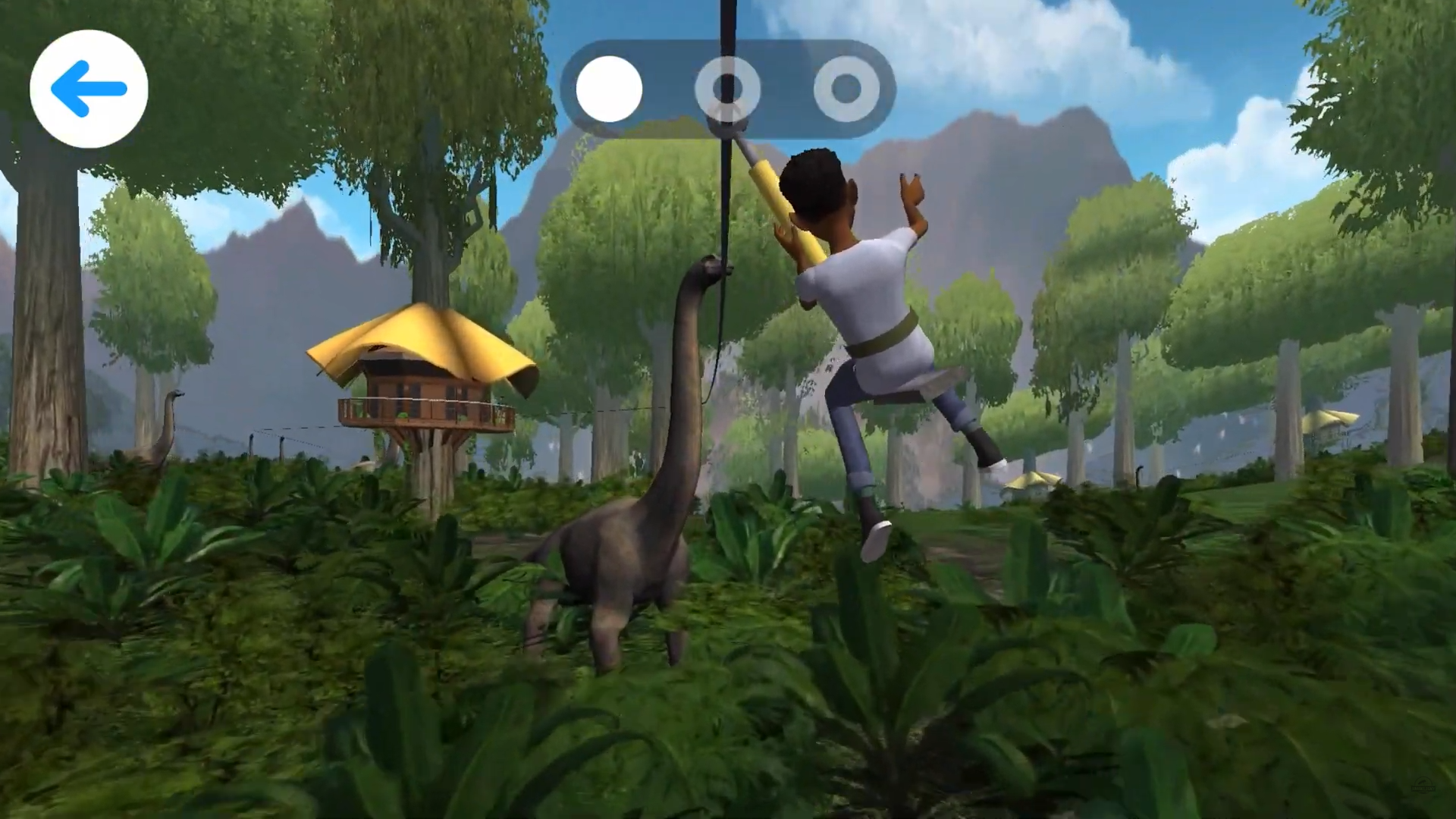 Jurassic World: Camp Cretaceous – Zipline Minigame