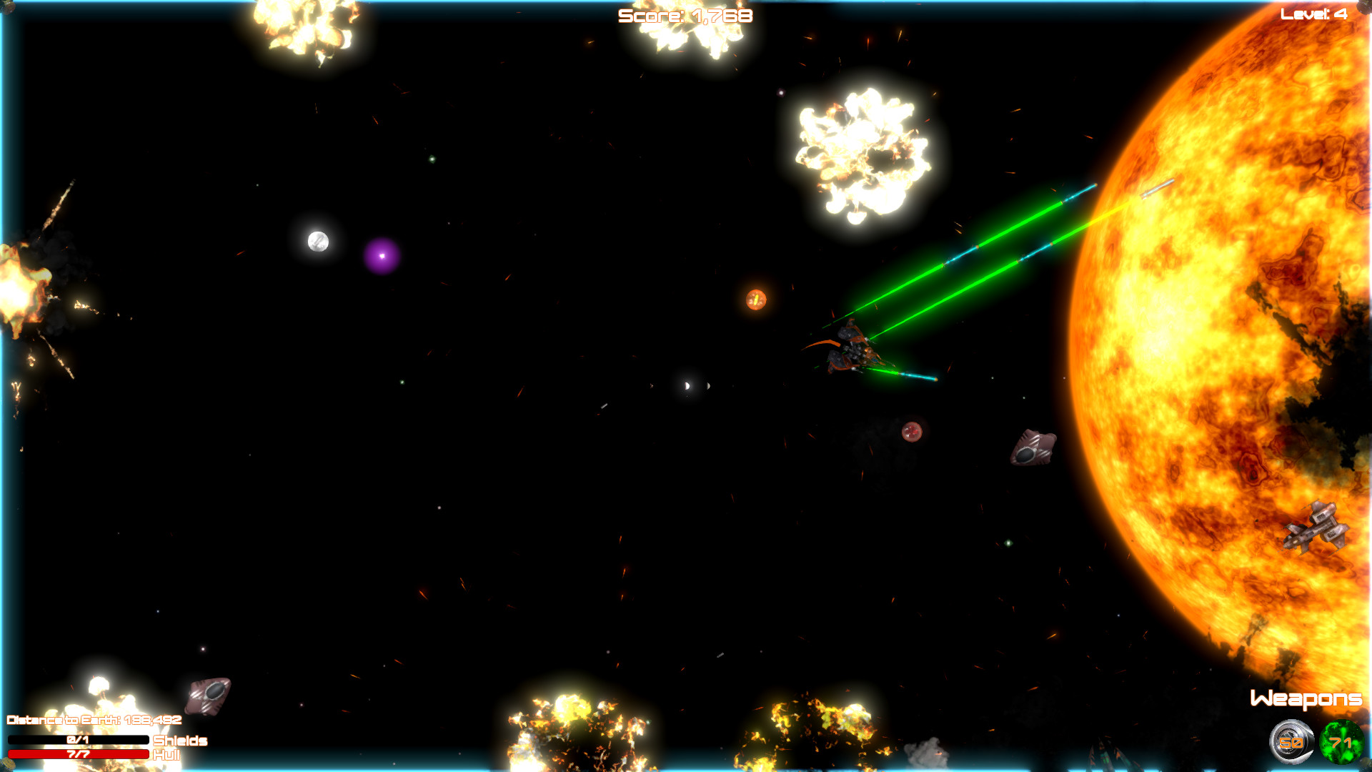 Shooting Blaster Big Bang Boom