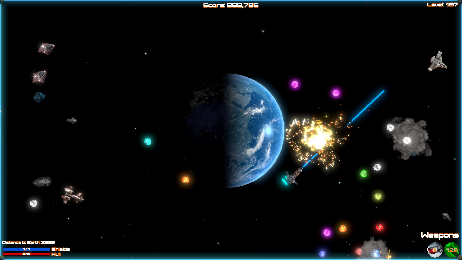 Shooting Blaster Big Bang Boom