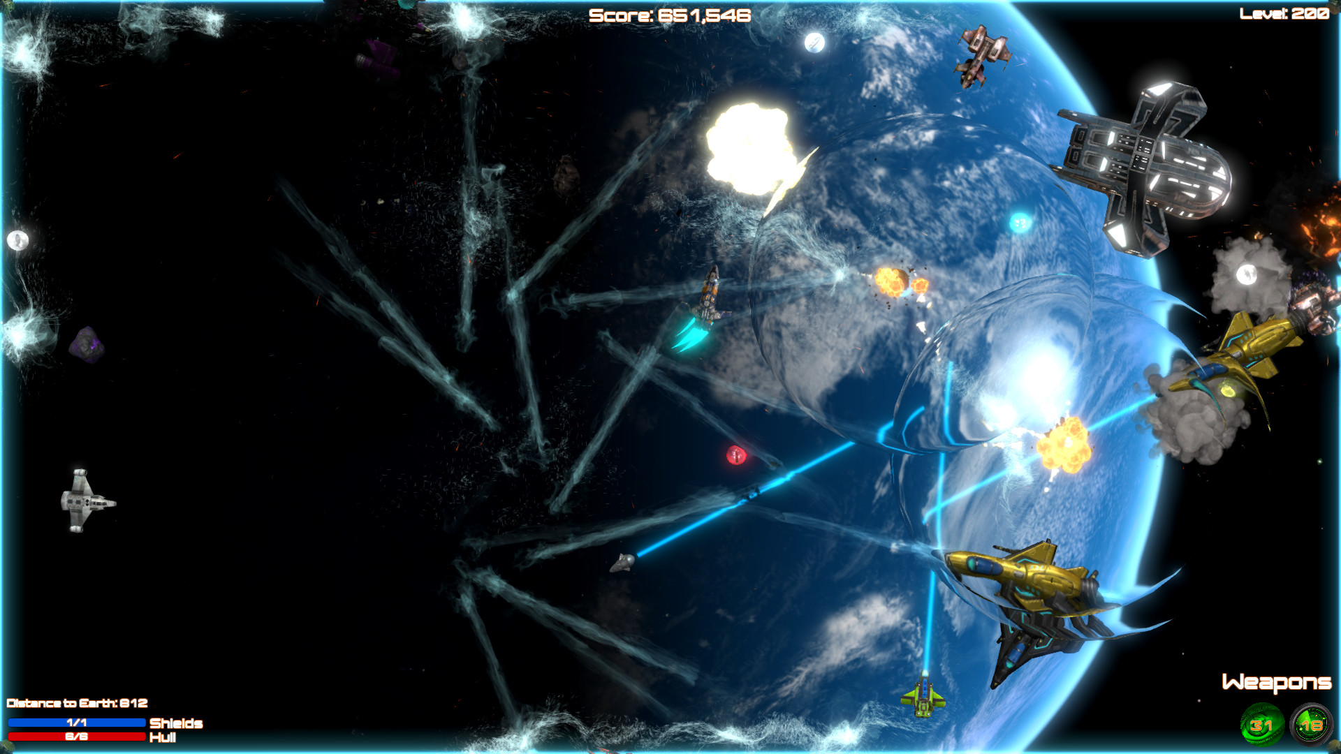 Shooting Blaster Big Bang Boom