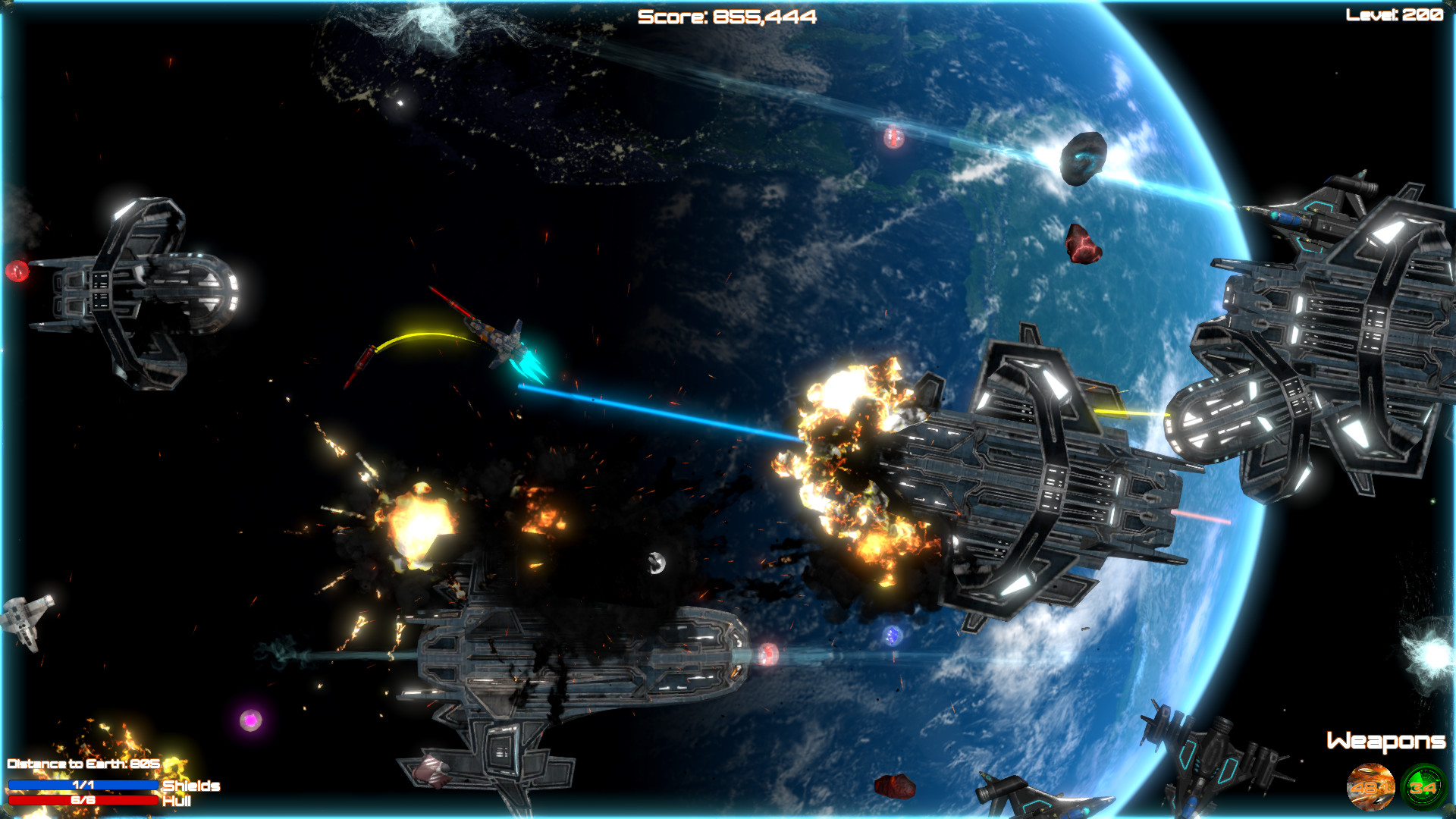 Shooting Blaster Big Bang Boom