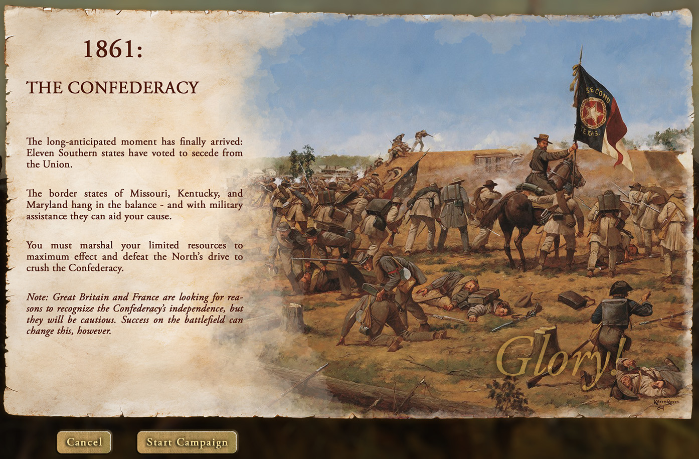 Victory and Glory: The American Civil War