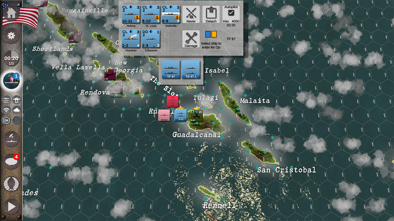 Carrier Battles 4 Guadalcanal: Pacific War Naval Warfare