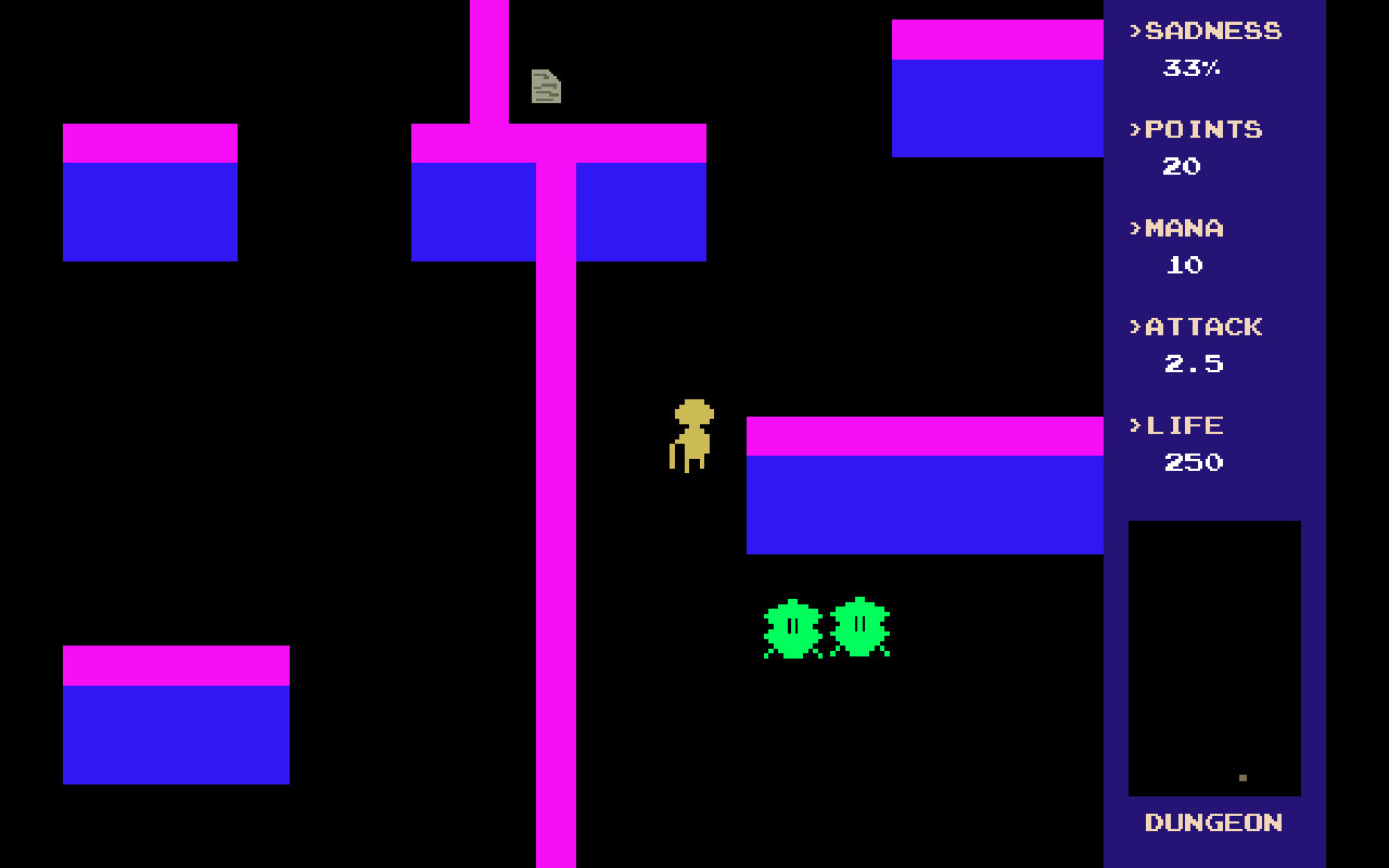 The Odd Neon Void