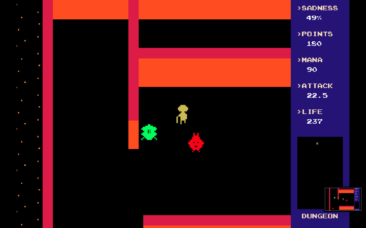 The Odd Neon Void