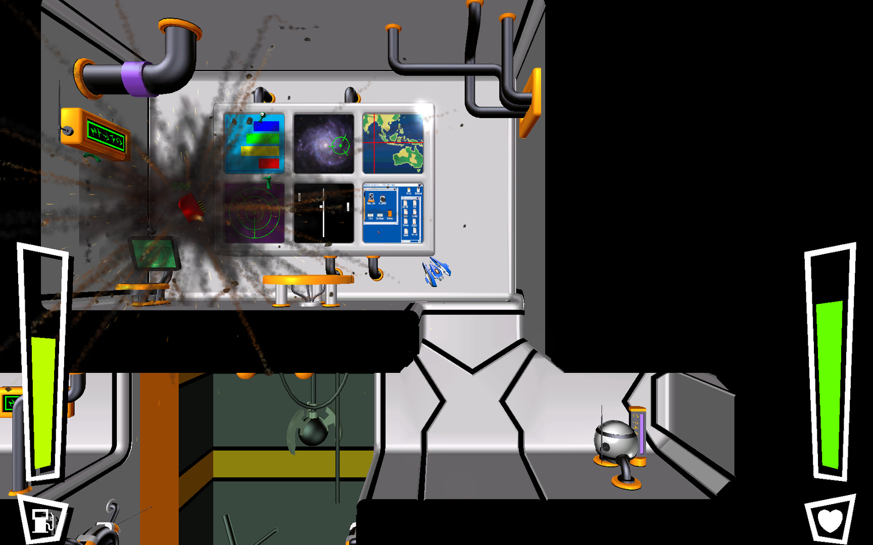 Super Thrustforce: Orbital Meat Police