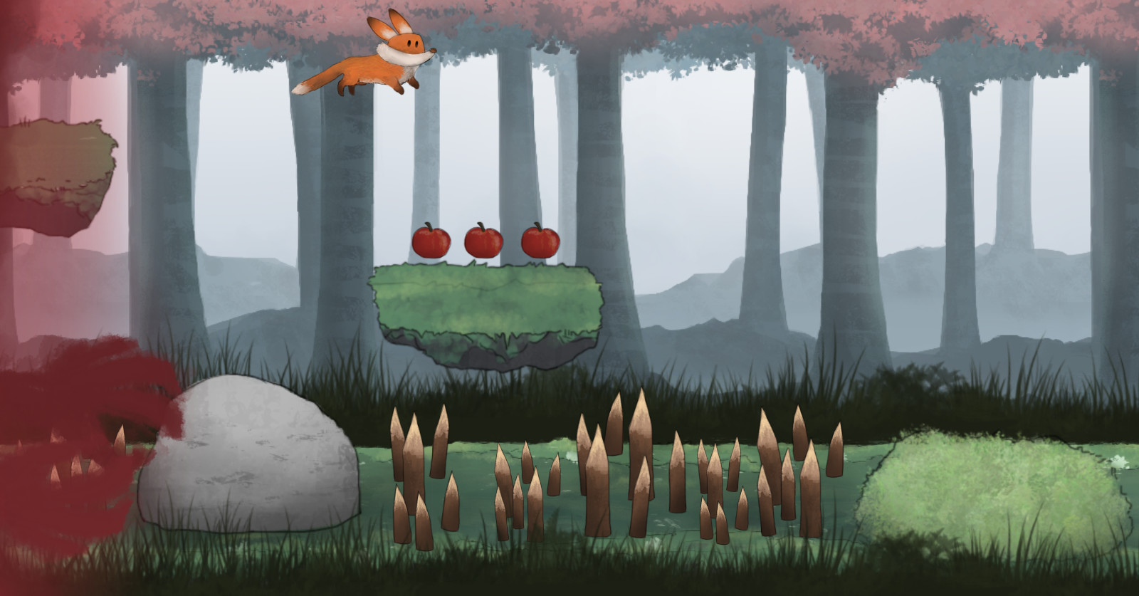 Red Fox and the Four Seasons