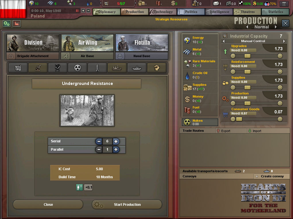 Hearts of Iron III: For the Motherland