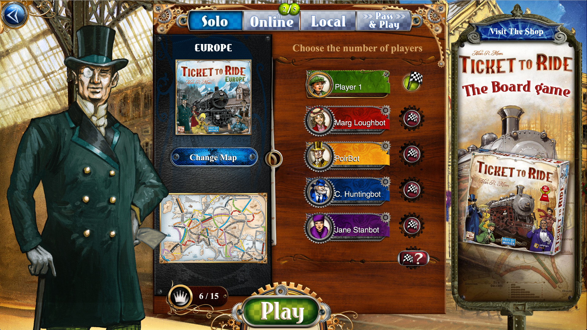 Ticket to Ride: Europe