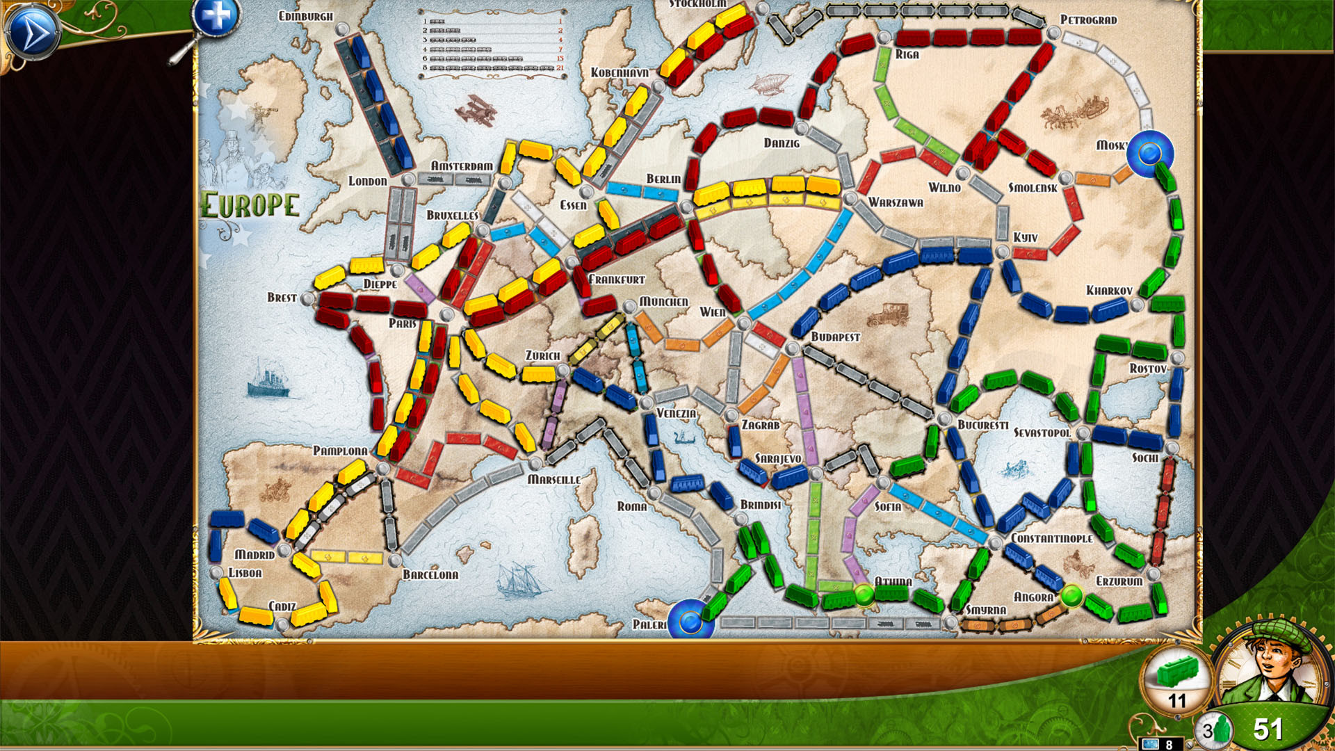 Ticket to Ride: Europe