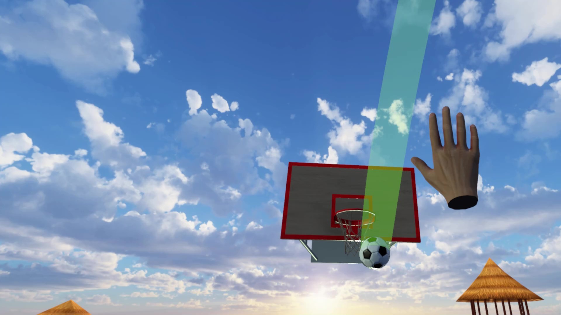 VR Basketball Hoops