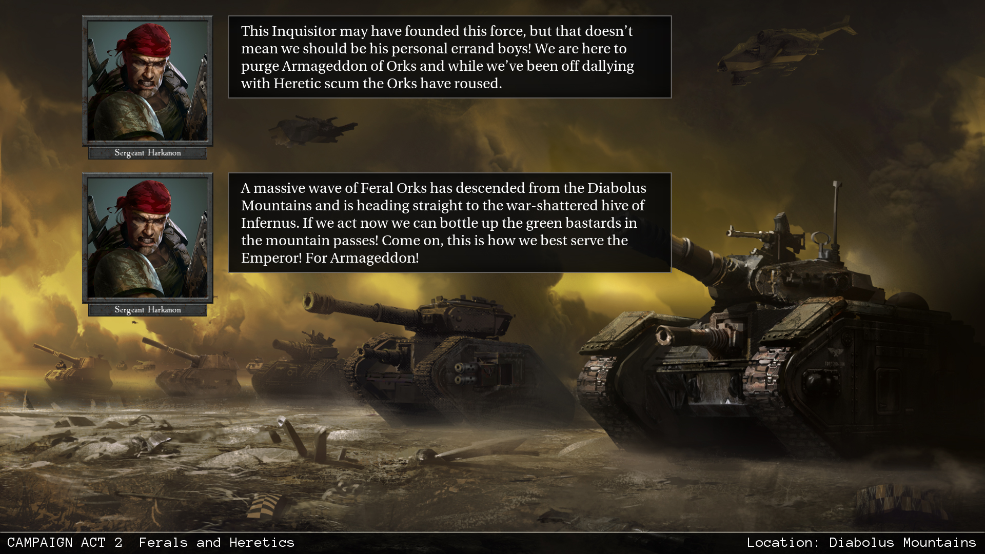 Warhammer 40,000: Armageddon – Ork Hunters