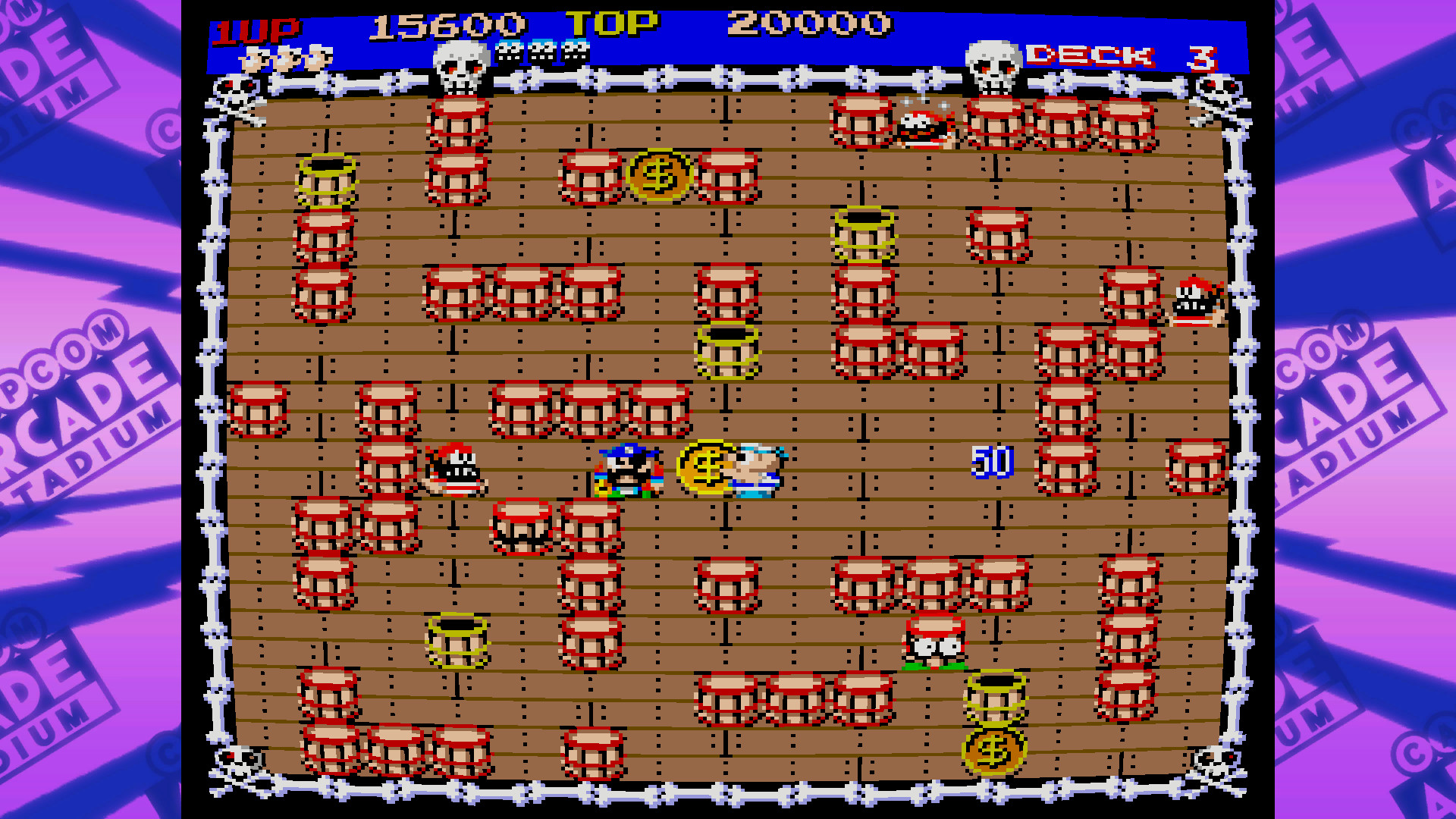 Capcom Arcade Stadium: Pirate Ship Higemaru