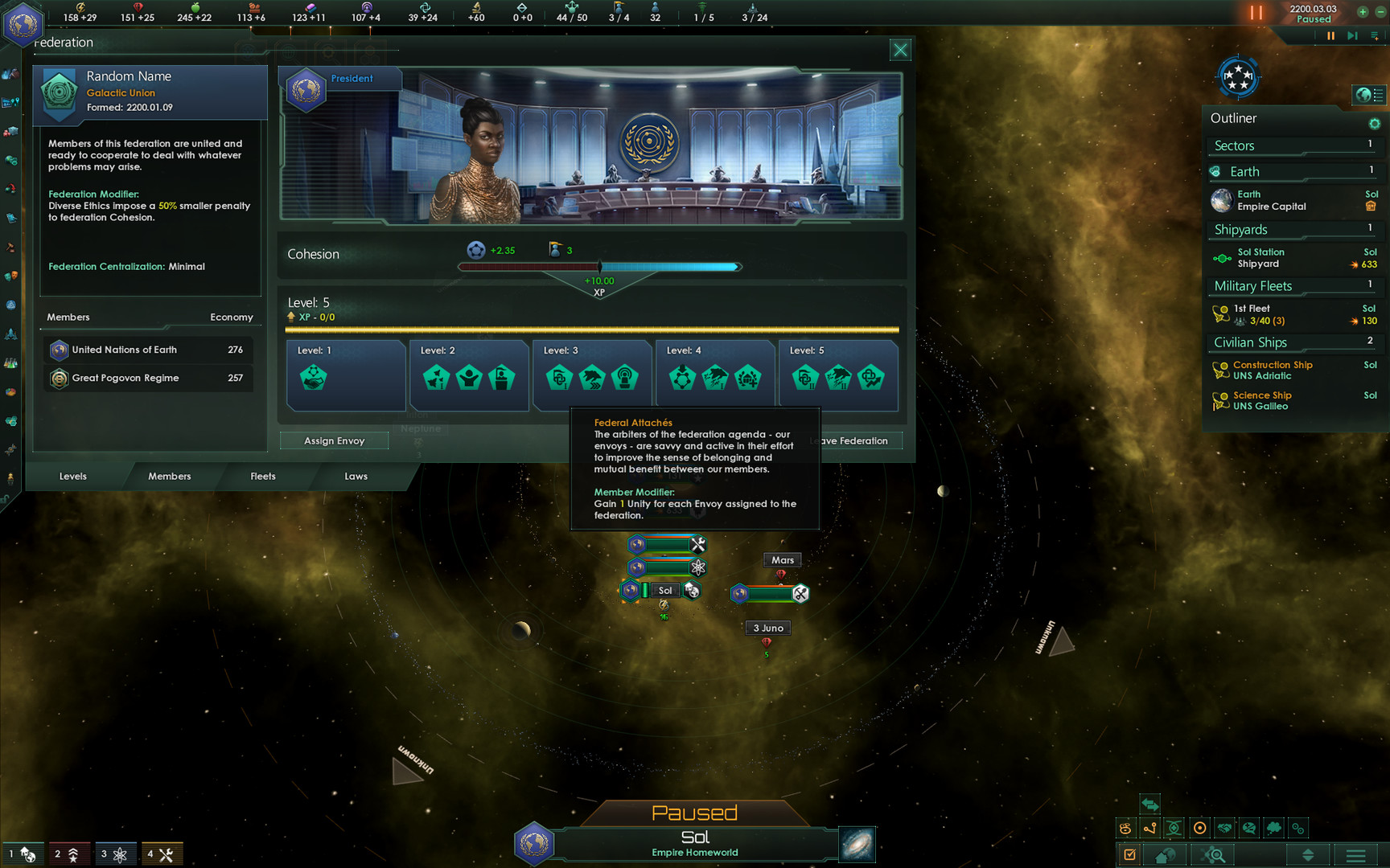 Stellaris: Federations
