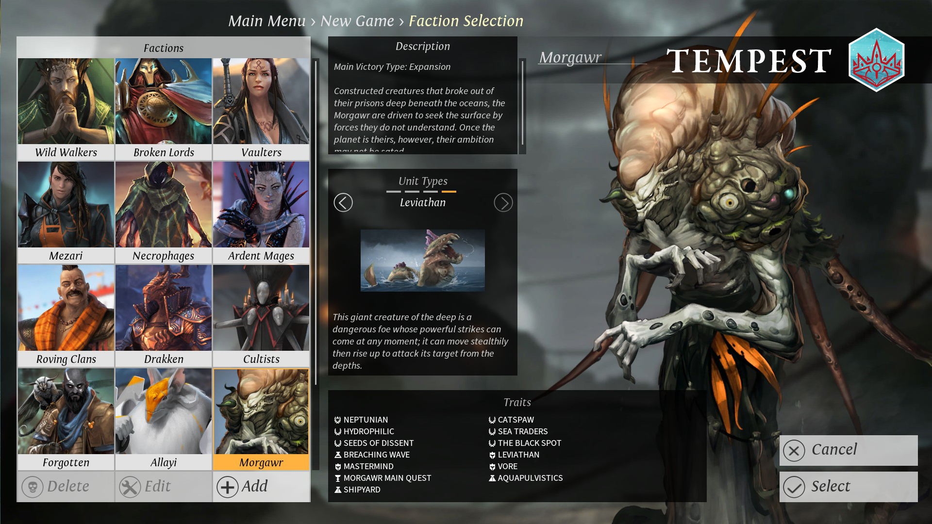 Endless Legend: Tempest