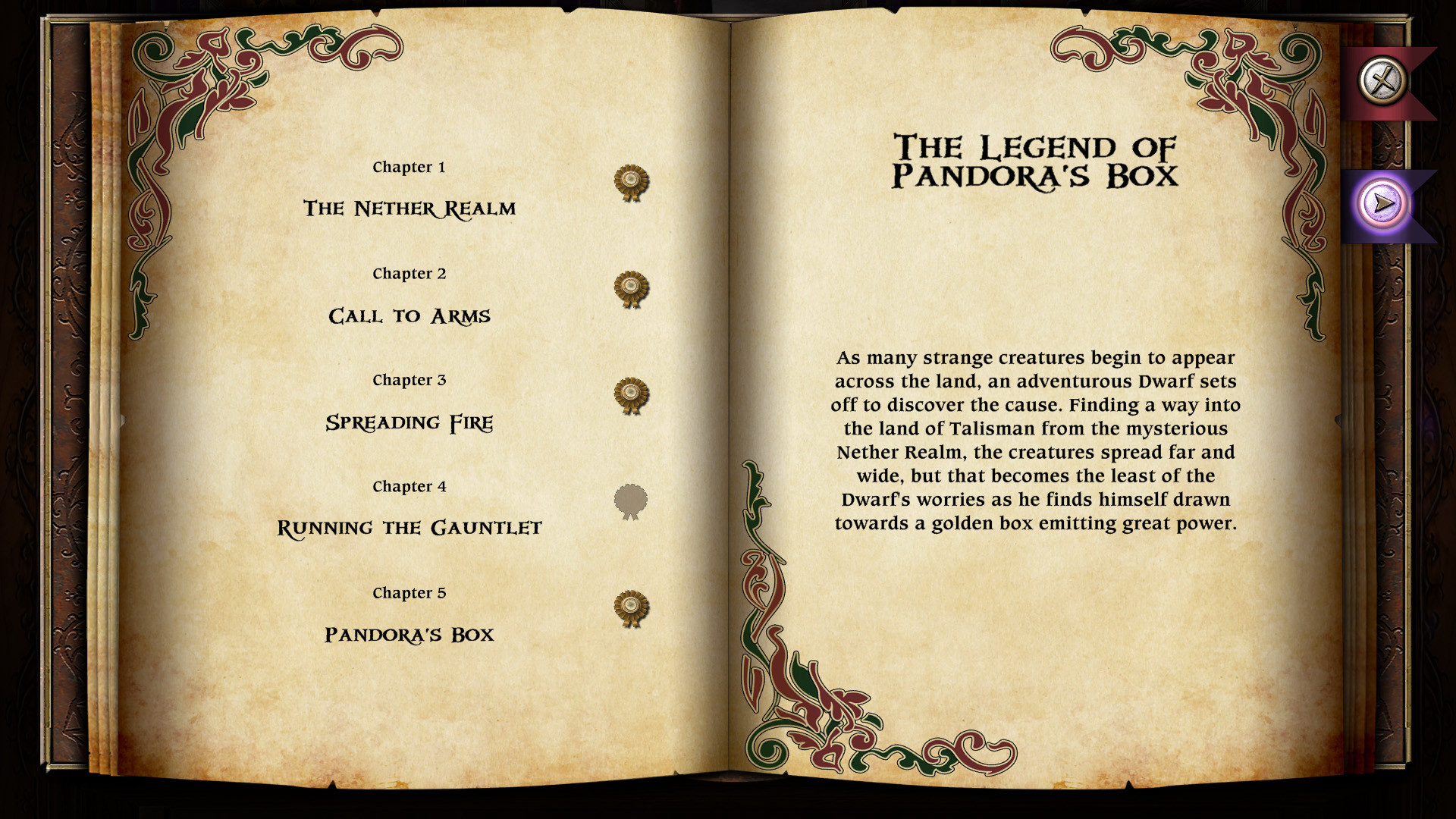 Talisman: Origins – The Legend of Pandora’s Box