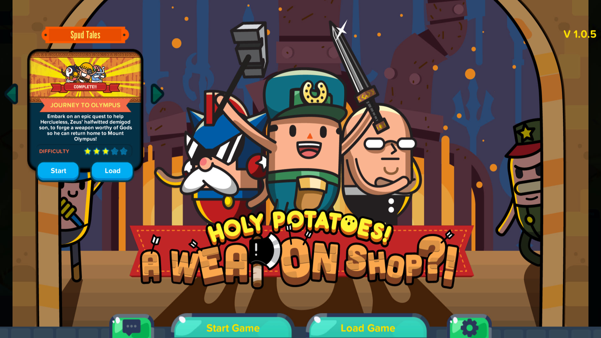 Holy Potatoes! A Weapon Shop?!: Spud Tales – Journey to Olympus