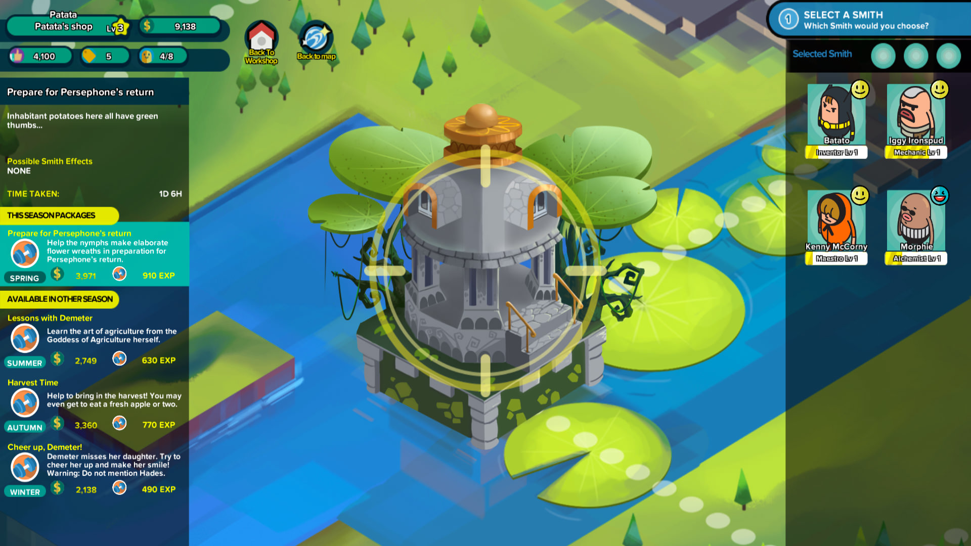 Holy Potatoes! A Weapon Shop?!: Spud Tales – Journey to Olympus