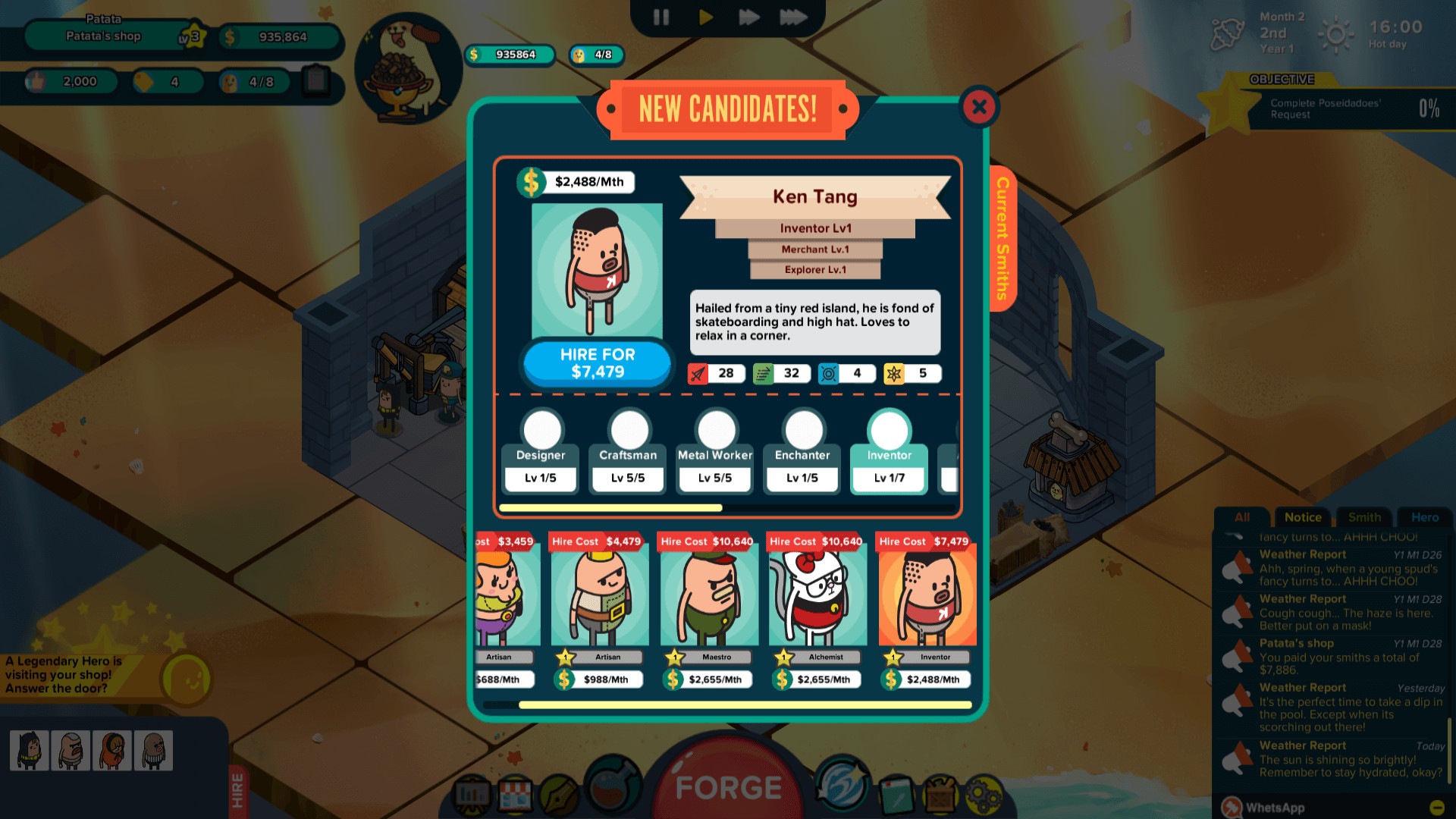 Holy Potatoes! A Weapon Shop?!: Spud Tales – Journey to Olympus
