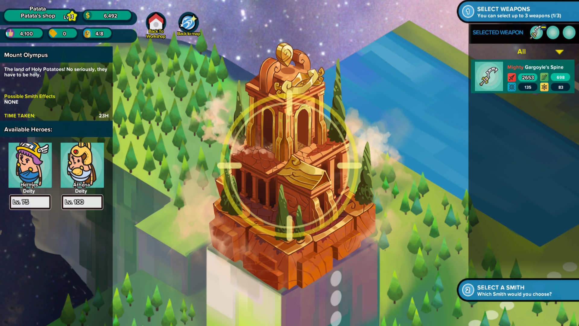 Holy Potatoes! A Weapon Shop?!: Spud Tales – Journey to Olympus