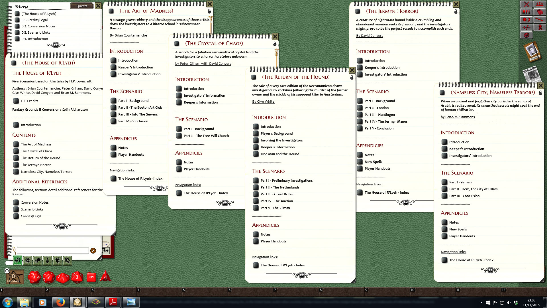Fantasy Grounds: Call of Cthulhu – The House of R’lyeh