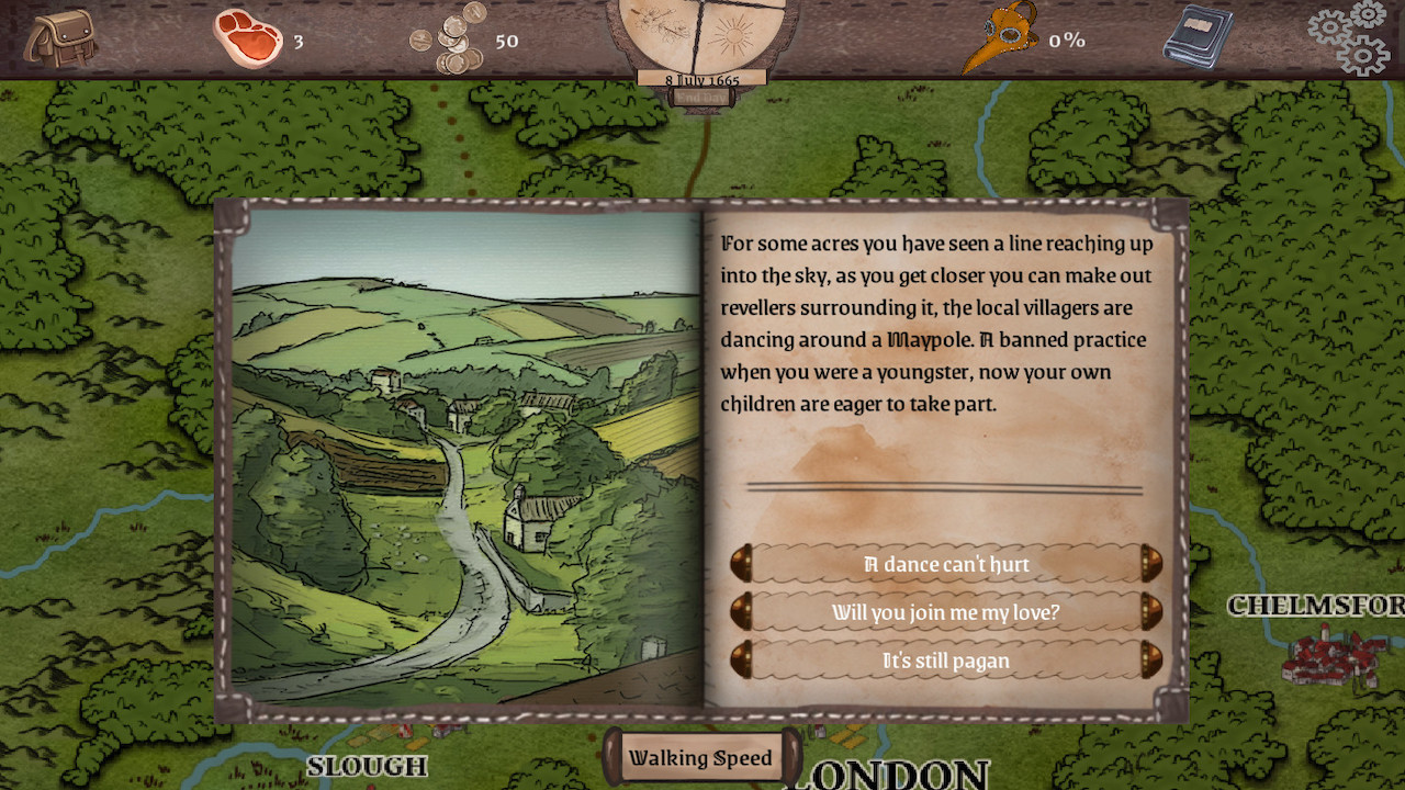 The Great Plague Exodus