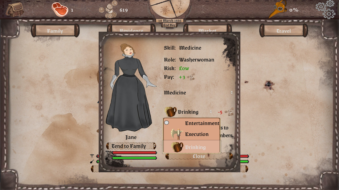 The Great Plague Exodus