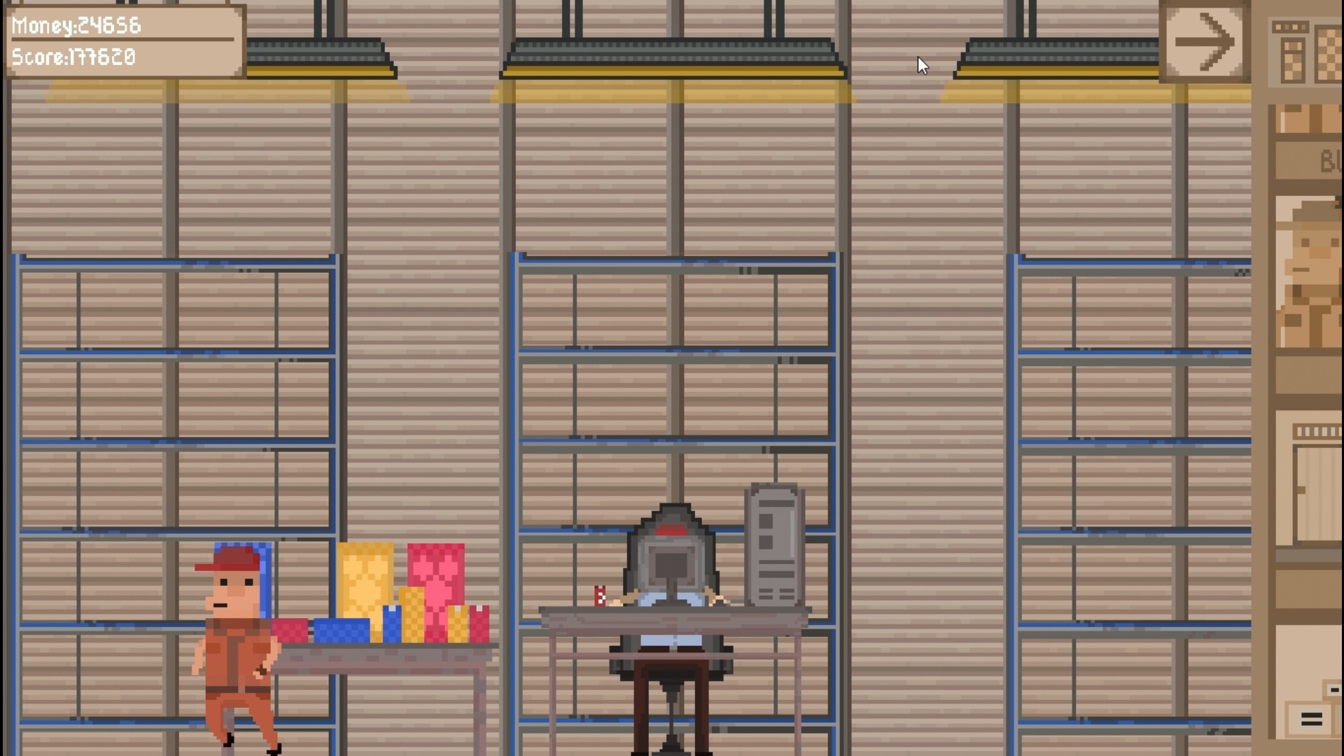 Delivery Company Clicker