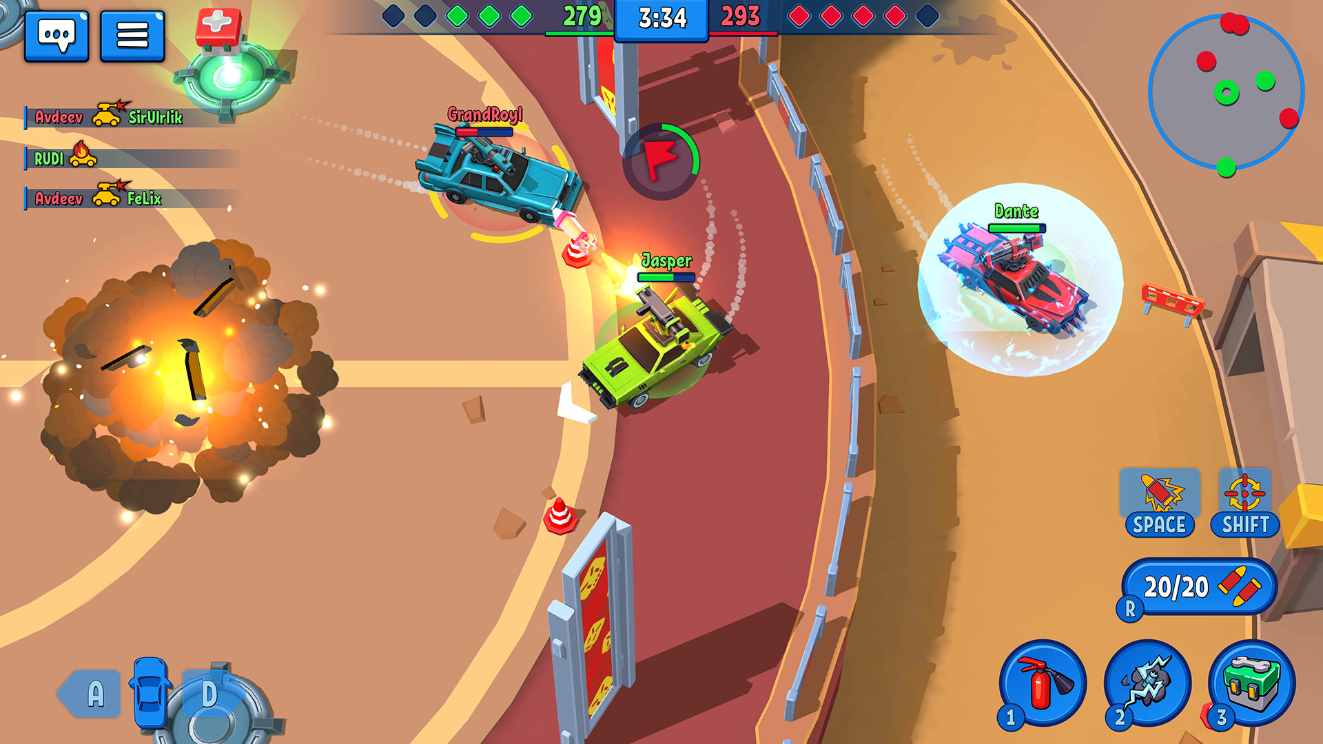 Rage of Car Force: Car Crashing Games