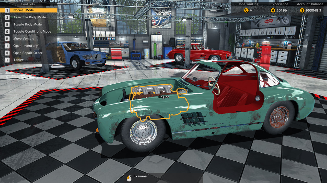 Car Mechanic Simulator 2015: Mercedes-Benz