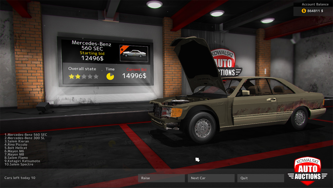 Car Mechanic Simulator 2015: Mercedes-Benz