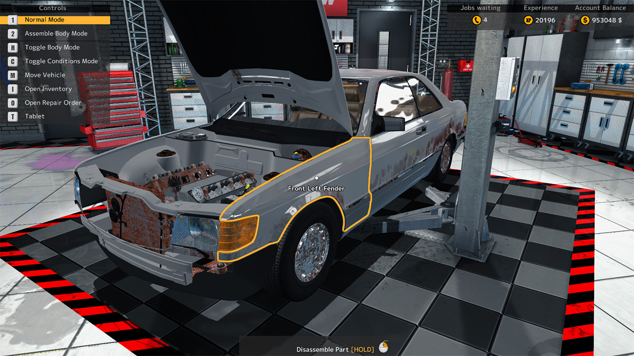 Car Mechanic Simulator 2015: Mercedes-Benz