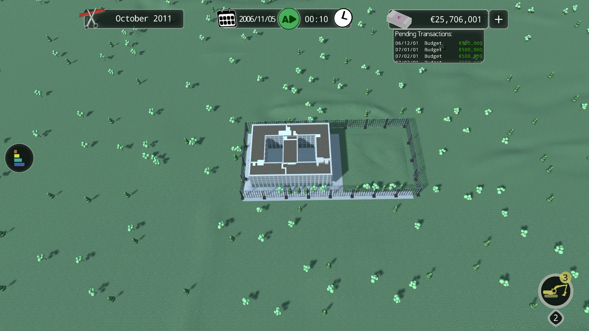 Chaotic Airport Construction Manager