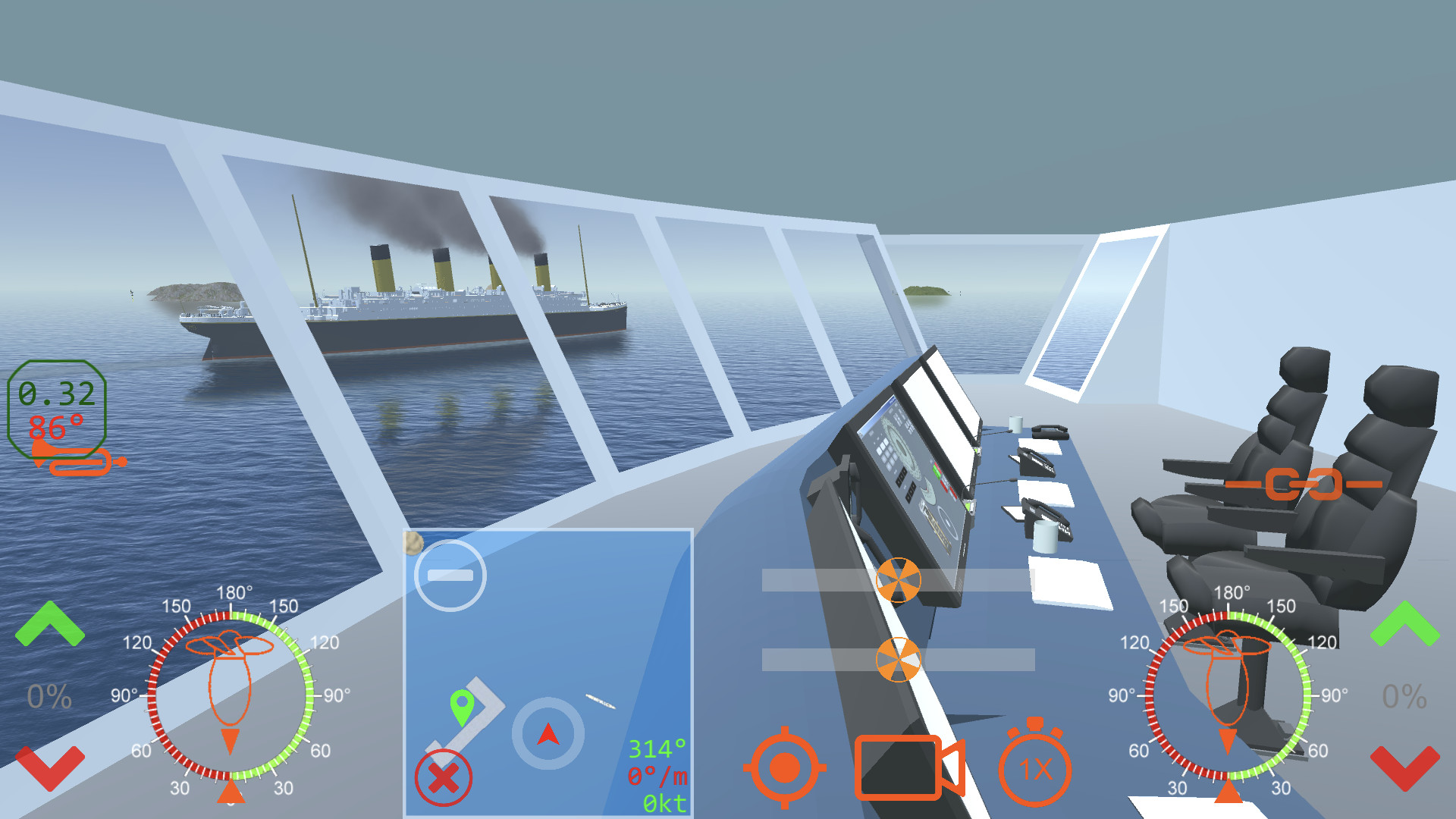 Ship Handling Simulator
