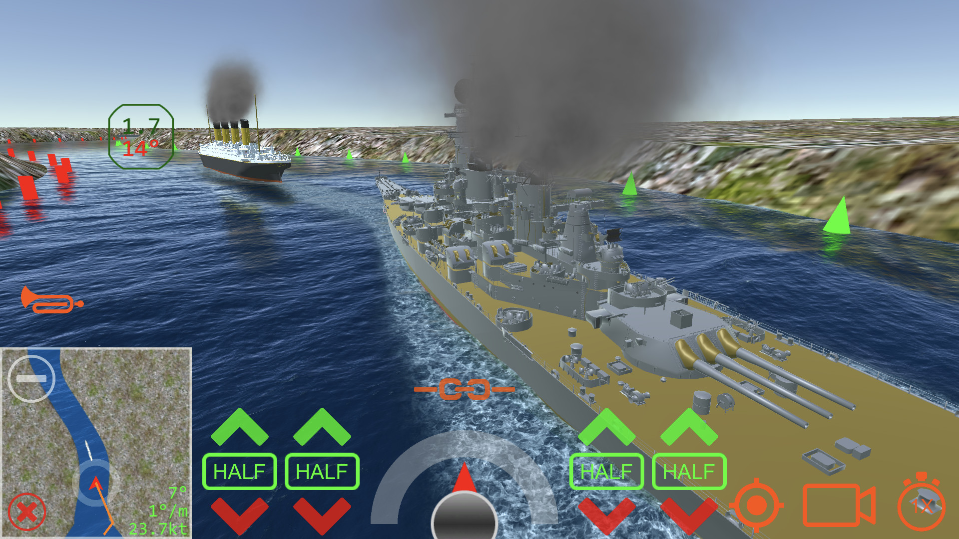Ship Handling Simulator