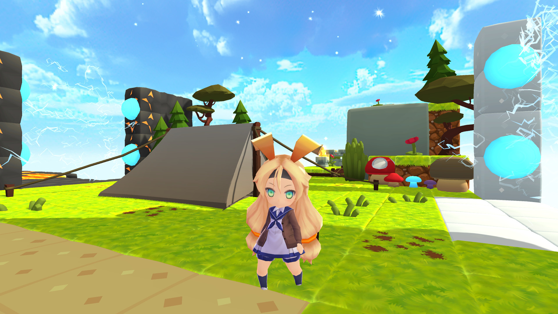 Unity Chan and Cube World!!