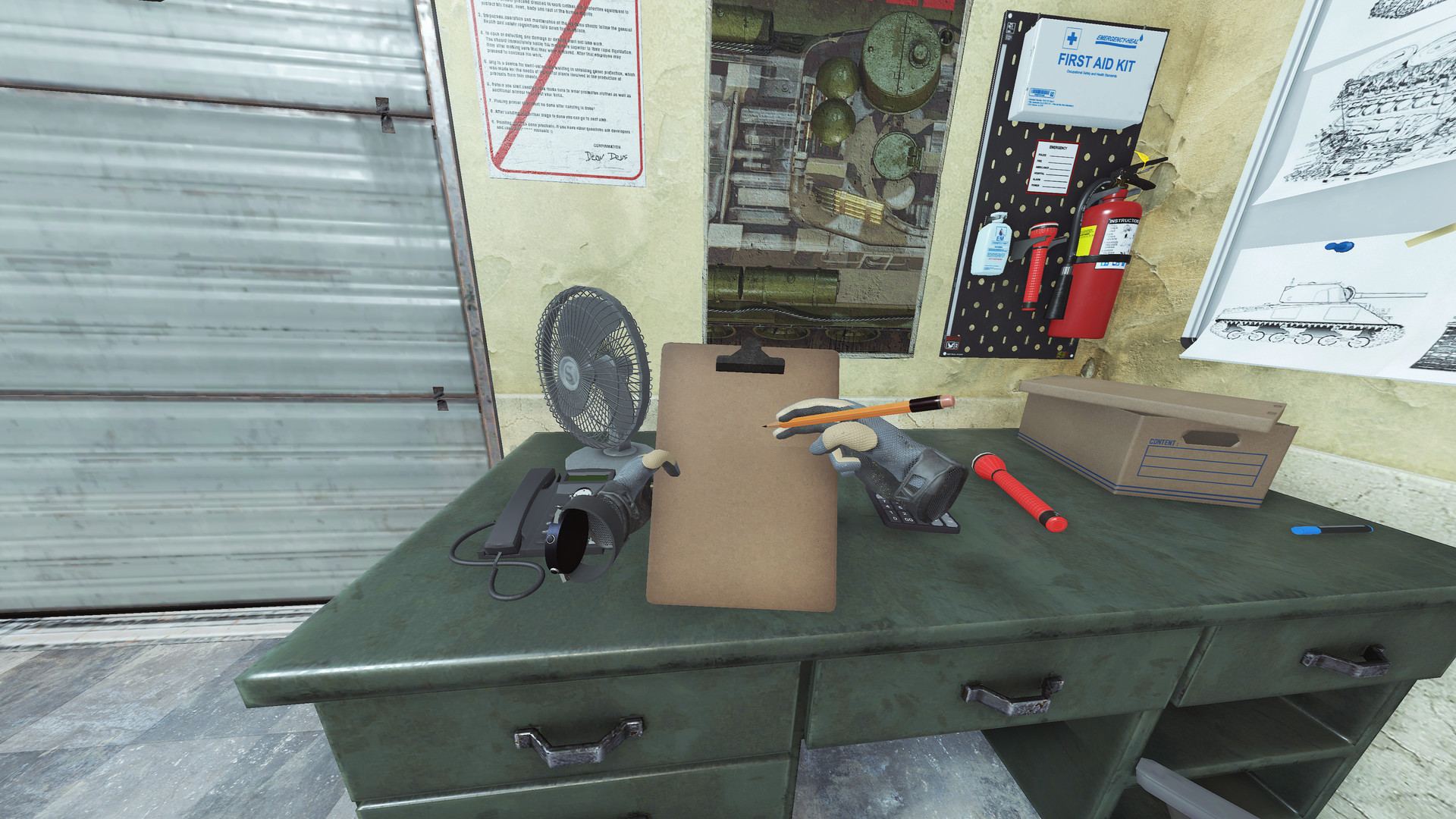 Tank Mechanic Simulator VR