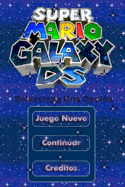 Super Mario Bros Galaxy DS