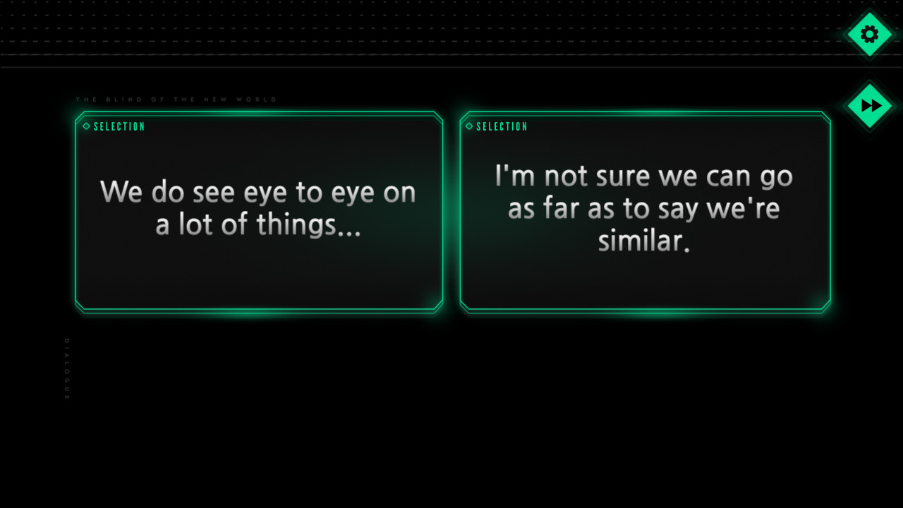 The Blind of the New World