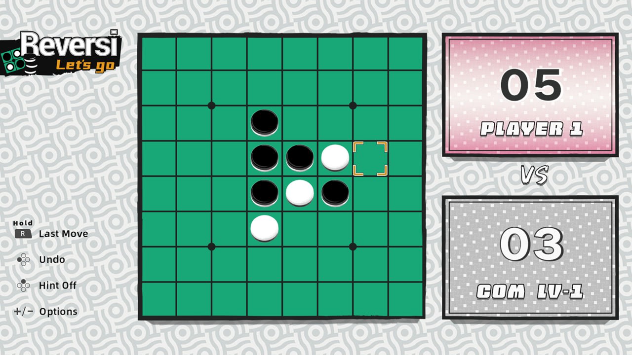Reversi Let’s Go