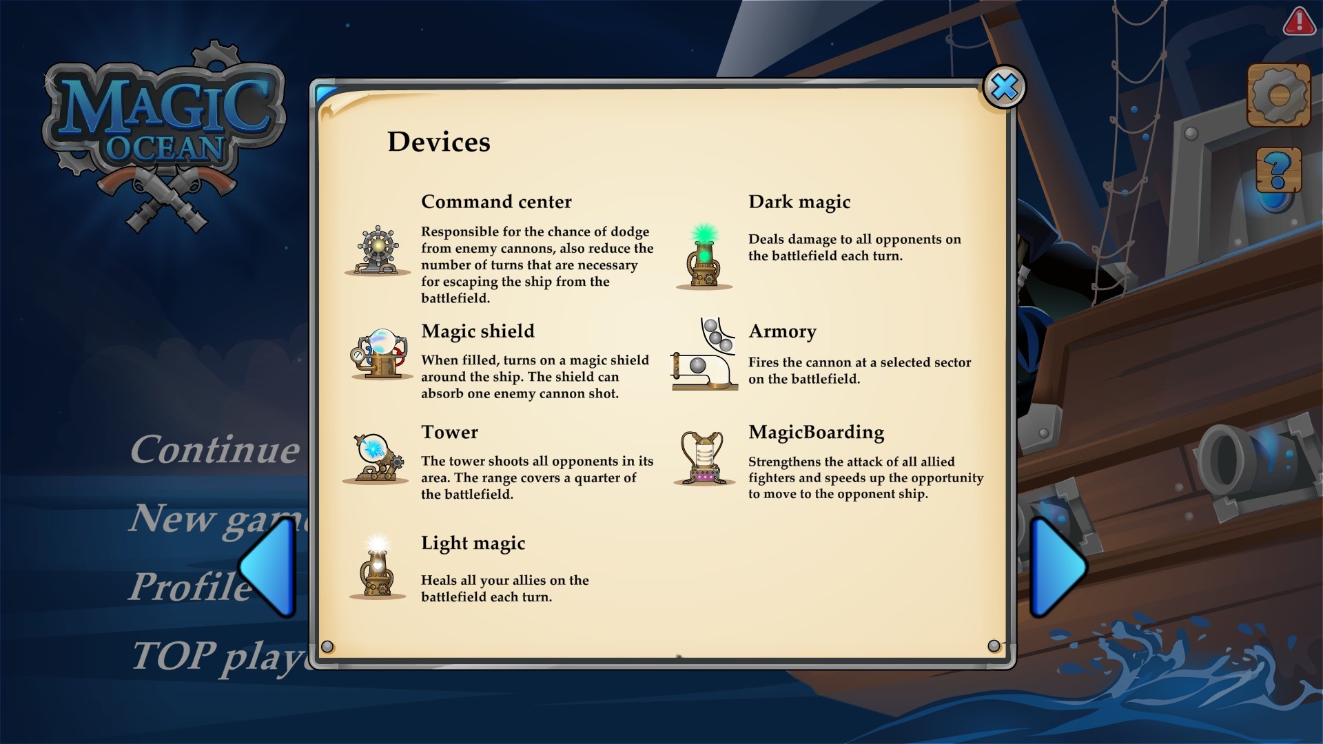 Magic Ocean: Multiplayer Roguelike