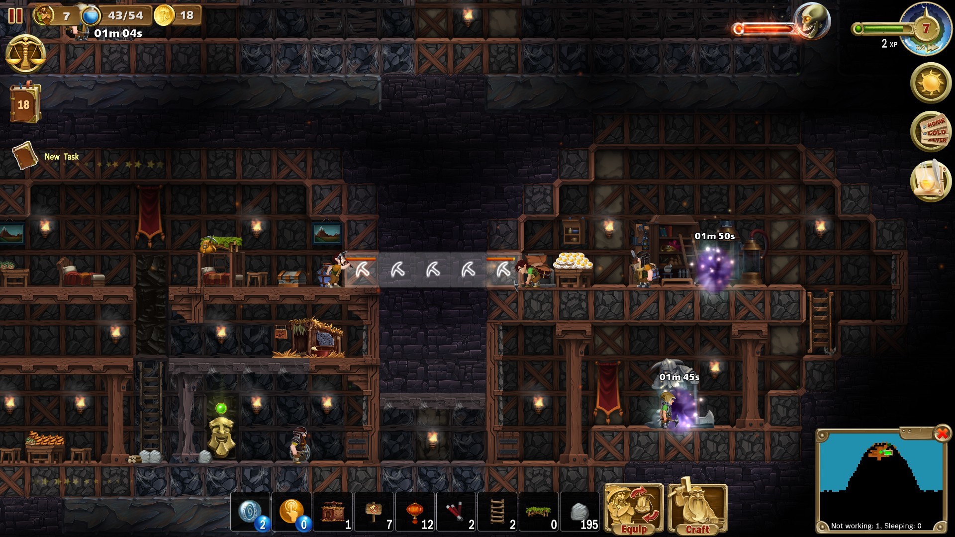 Craft the World: Lonely Mountain