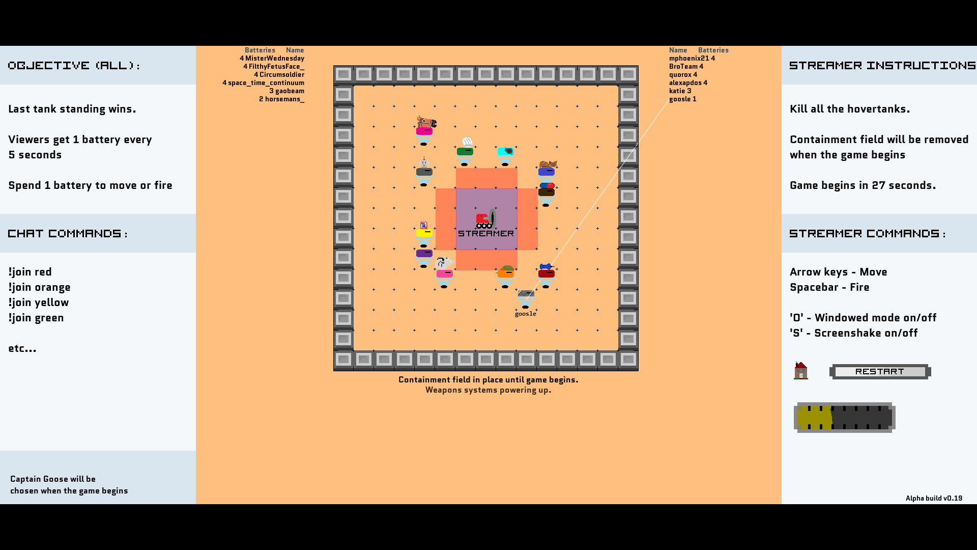 100-Player Twitch Chat Party Pack