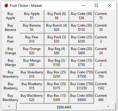 Fruit Clicker
