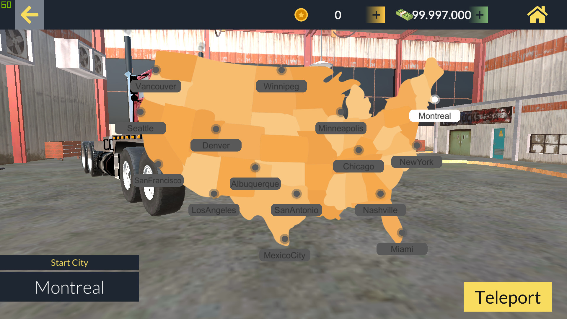 USA Truck Simulator