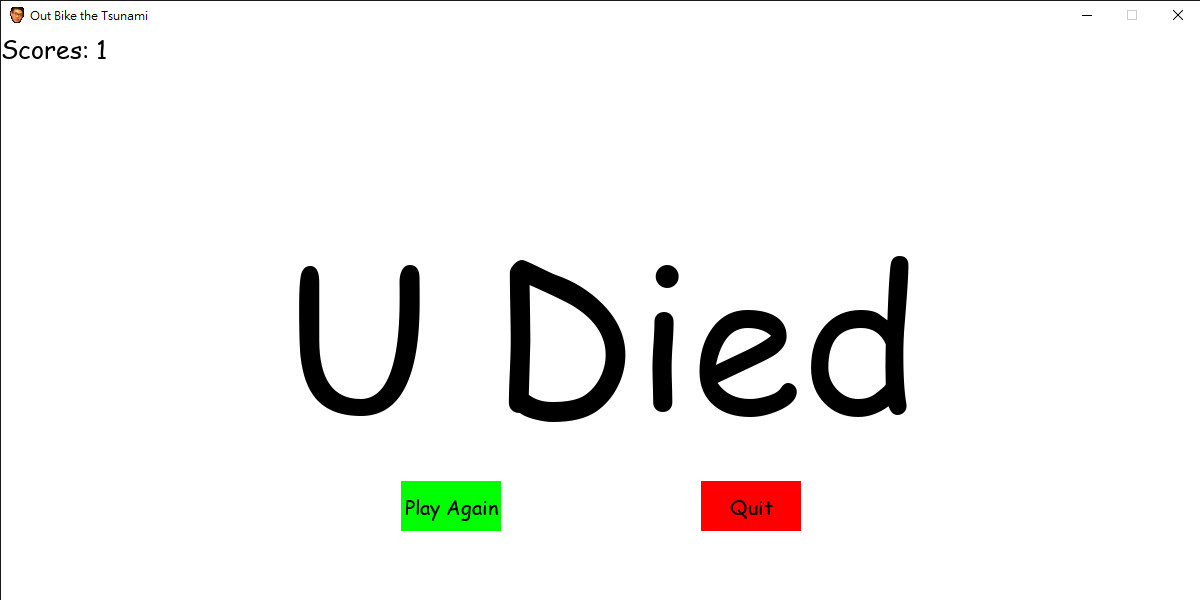 Out Bike the Tsunami