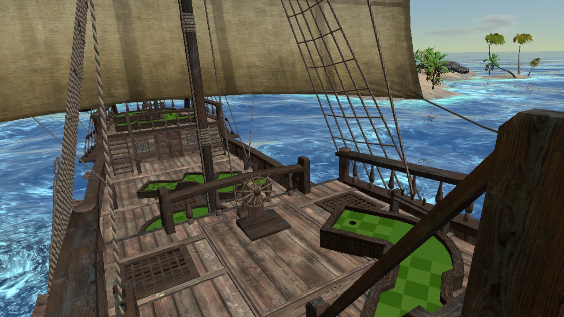 Pirate Island Mini Golf VR