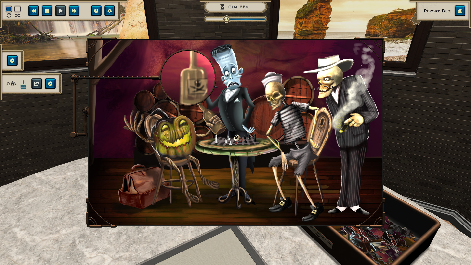 Masters of Puzzle: Halloween Edition – Chess on Halloween Eve